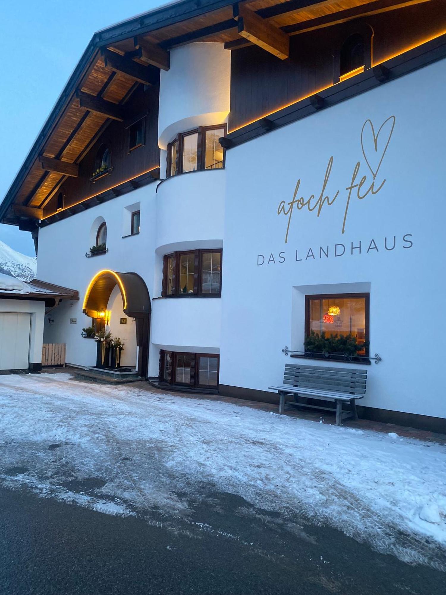 Quality Hosts Arlberg - Afoch Fei - Das Landhaus St. Anton am Arlberg Zewnętrze zdjęcie